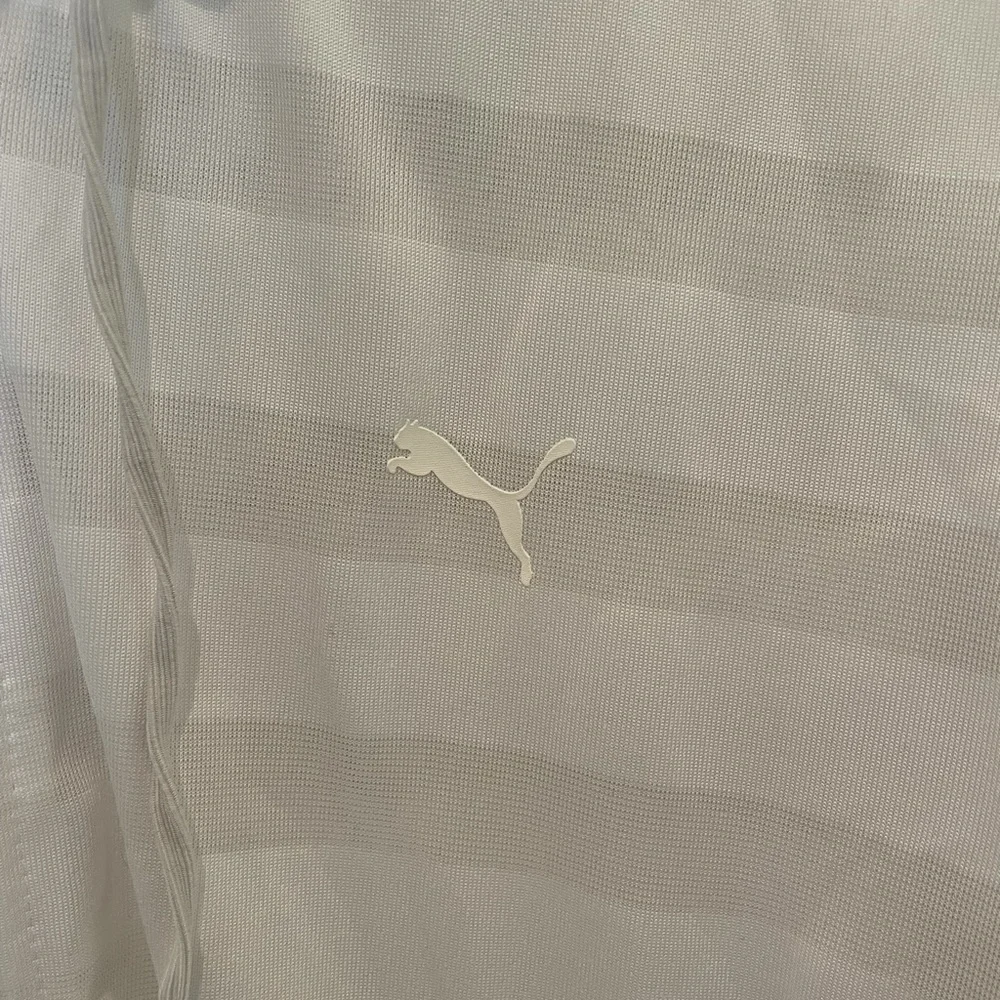 Puma White Lightweight Full-Zip Jacket - Picture 6 of 7